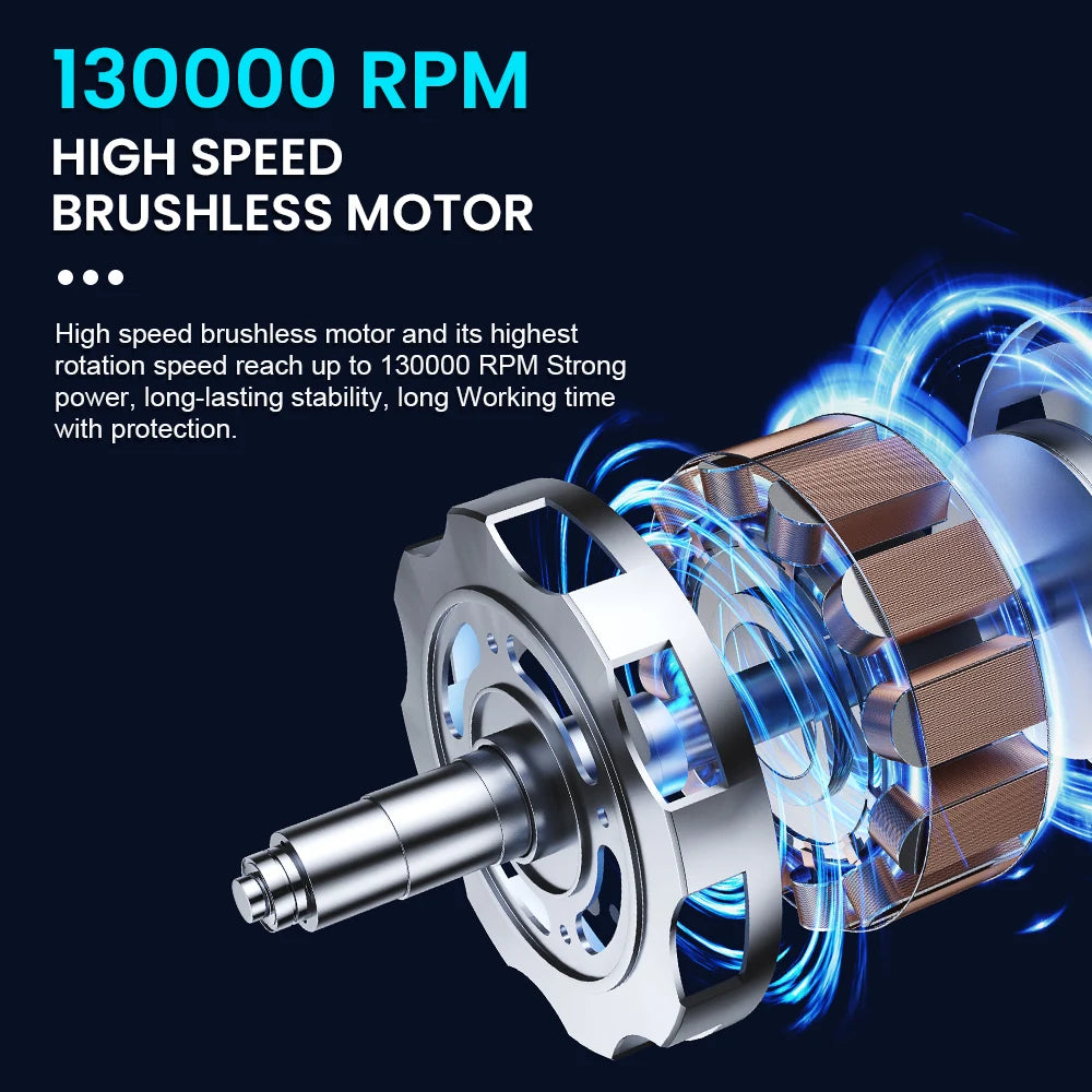 Turbo Jet Fan Electric Air Duster Portable